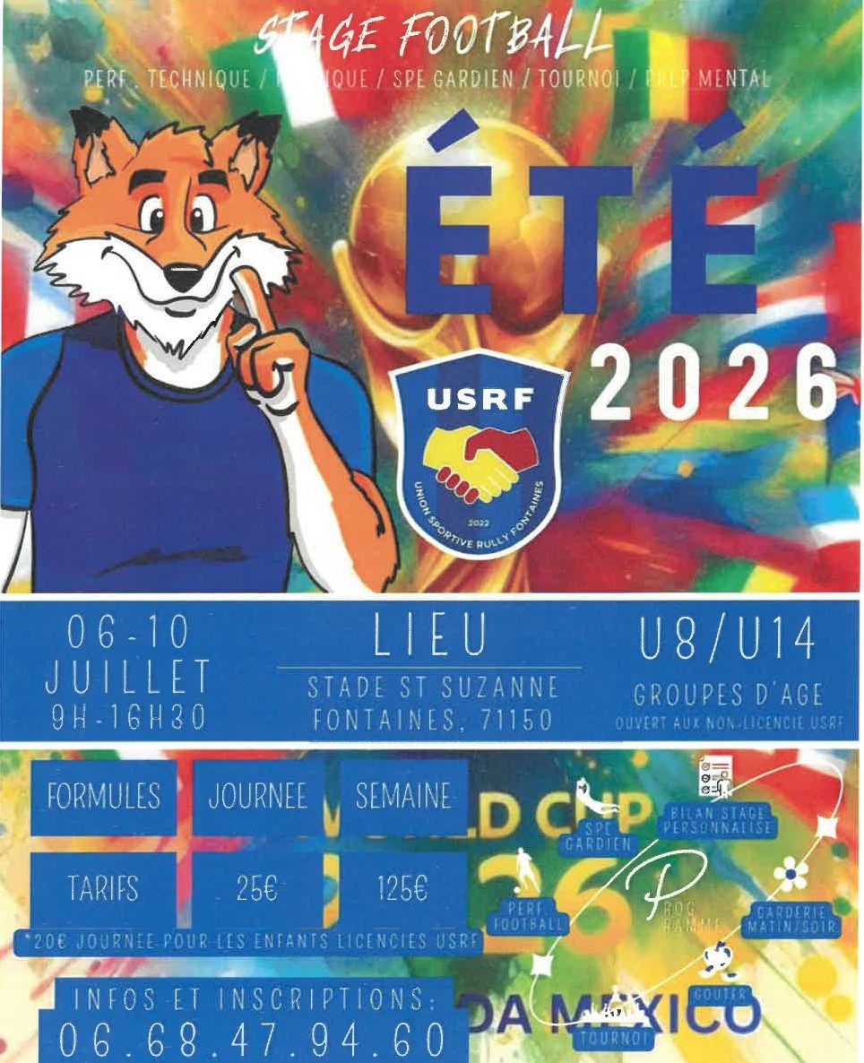 STAGE FOOTBALL USRF